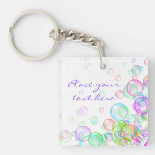 Soap Bubbles Key Ring