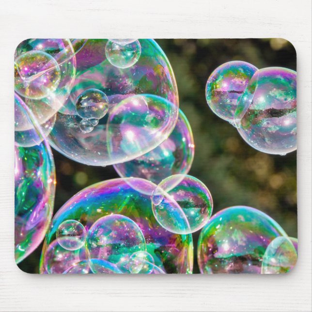 Soap bubbles mouse mat (Front)