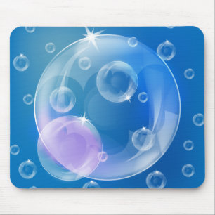 Soap bubbles mouse mat