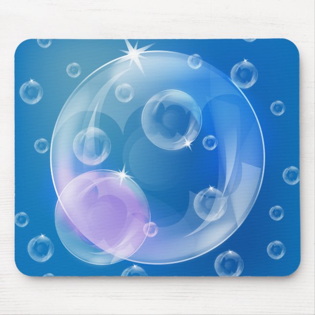 Soap bubbles mouse mat (Front)