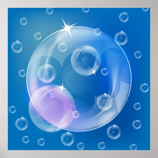 Soap bubbles poster (Front)