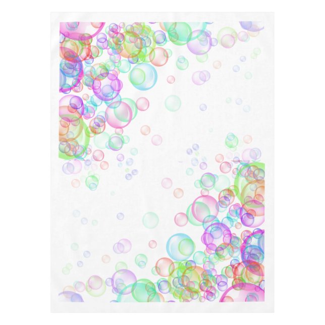 Soap Bubbles Tablecloth (Front)