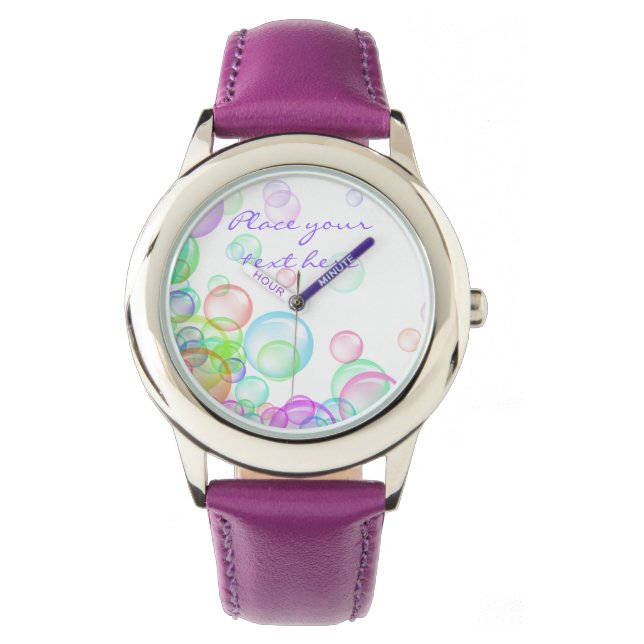Soap Bubbles Watch (Front)