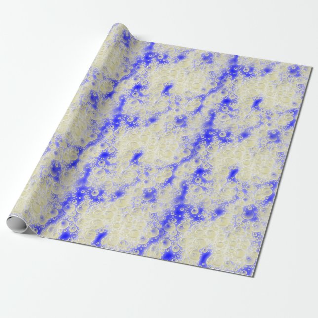 Soap Bubbles Wrapping Paper (Unrolled)
