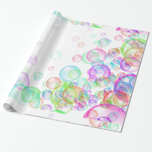 Soap Bubbles Wrapping Paper
