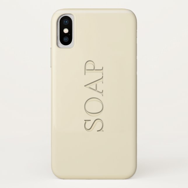 Soap Case-Mate iPhone Case (Back)