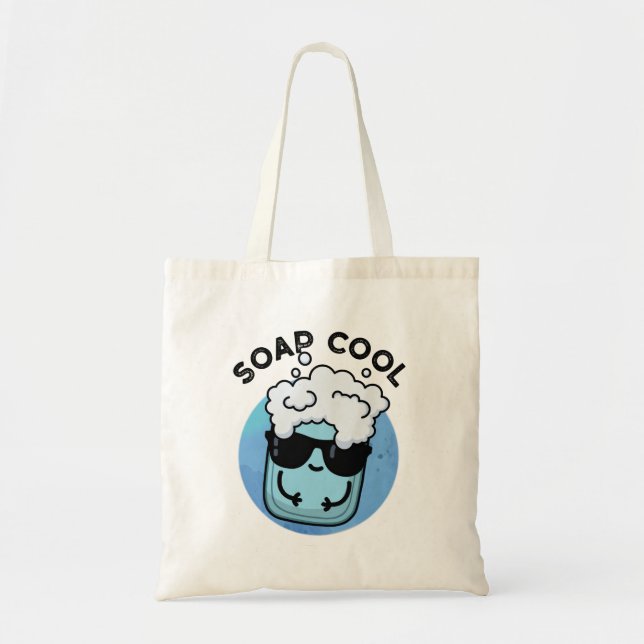Soap Cool Funny Soap Pun Tote Bag (Front)