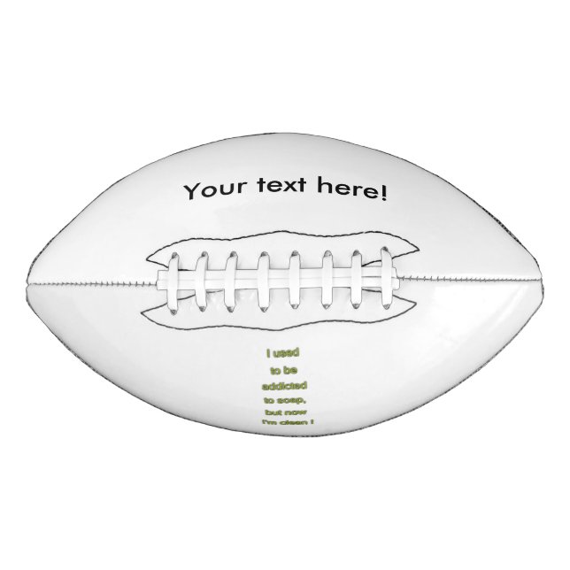 Soap funny text american football (Front)