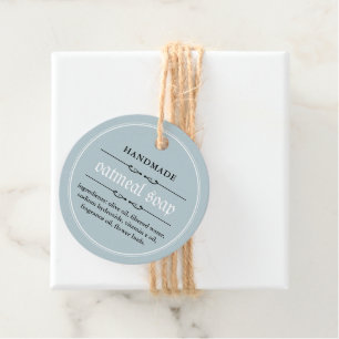 Soap Hang Tag Label Packaging Design