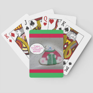Soap Holiday Germs Humour Cartoon Playing Cards