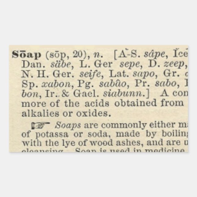 Soap Label (Front)