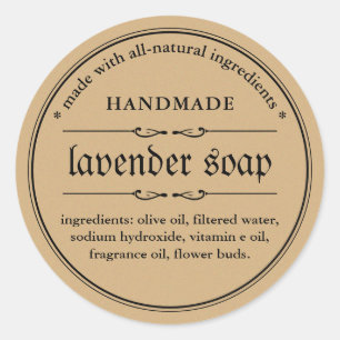 Soap Label Packaging Design