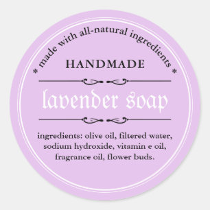 Soap Label Packaging Design