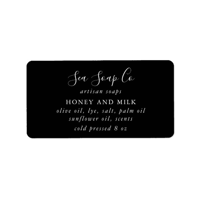 Soap Labels (Front)
