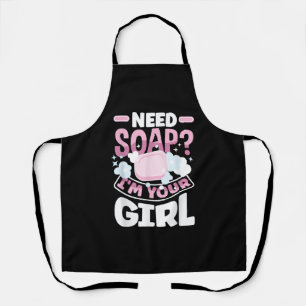 Soap Making Soap Maker Funny Apron