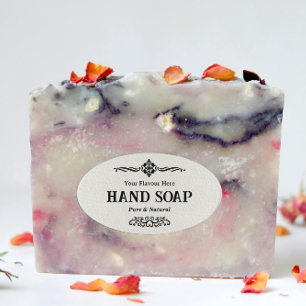 Soap Package Label Sticker