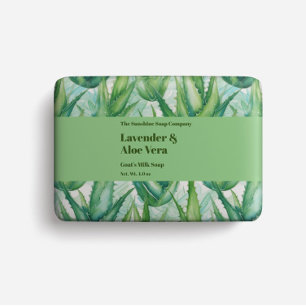 Soap Packaging Paper - watercolor aloe vera