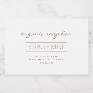 Soap Product Label Design