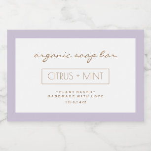 Soap Product Label Design