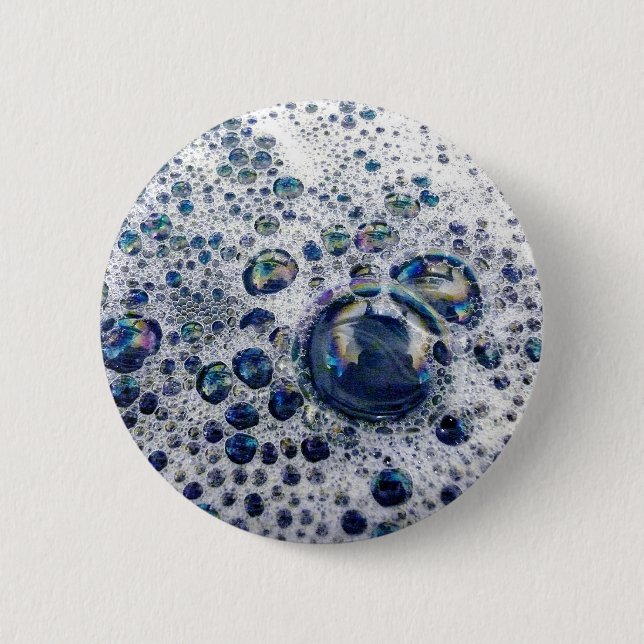 Soap Suds 6 Cm Round Badge (Front)
