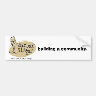 Soapbox Sirens Bumper Sticker