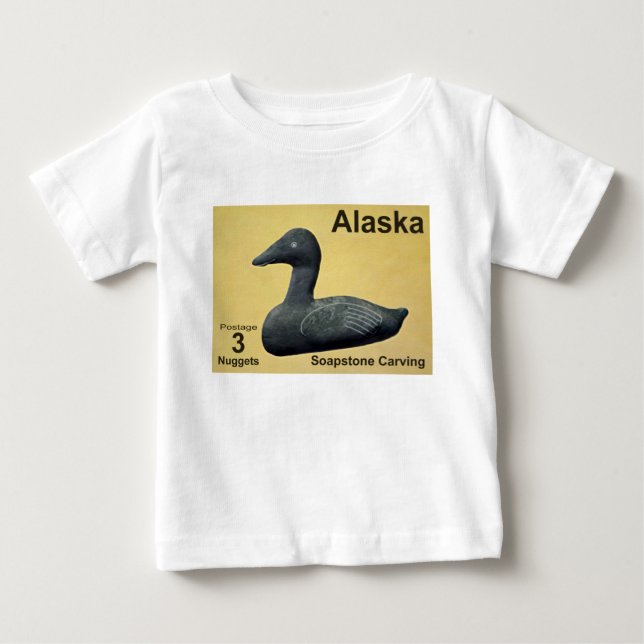 Soapstone Eider Baby T-Shirt (Front)