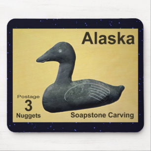 Soapstone Eider Duck Mouse Mat