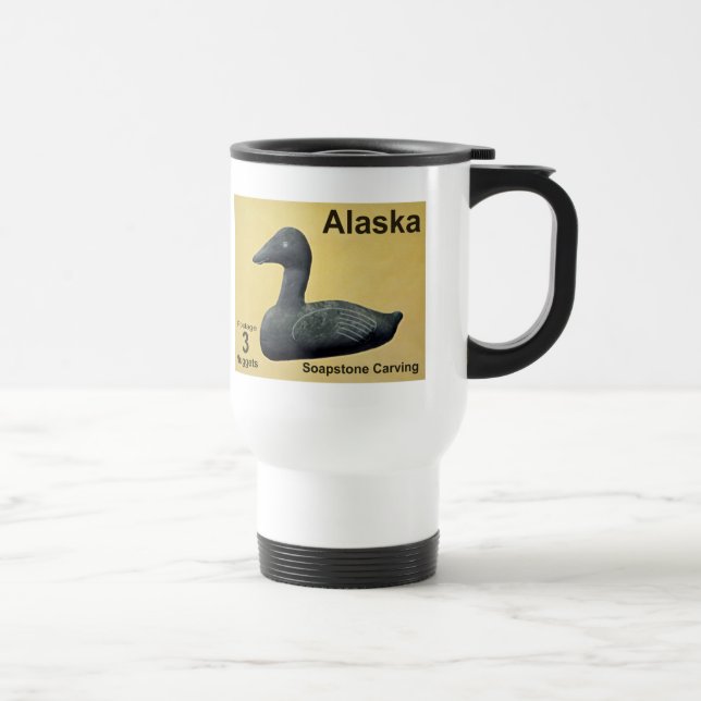 Soapstone Eider Travel Mug (Right)