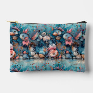 Soapy sea funny fish inhabitants accessory pouch