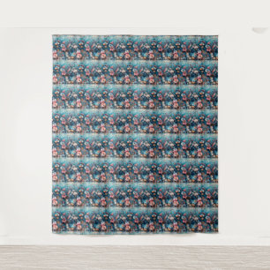 Soapy sea funny fish inhabitants tapestry