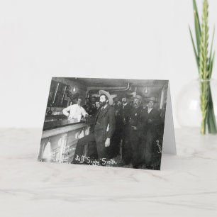 Soapy Smith's Saloon Bar Card