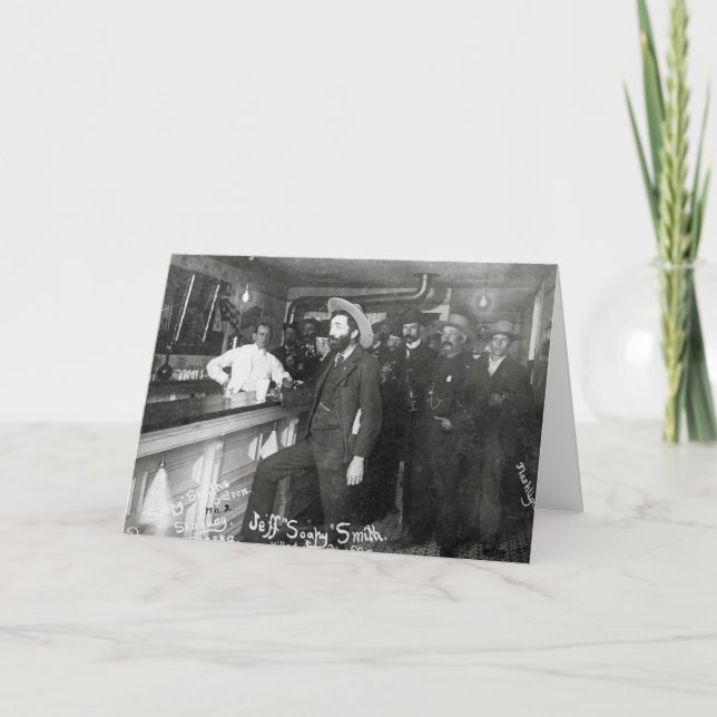 Soapy Smith's Saloon Bar Card (Front)