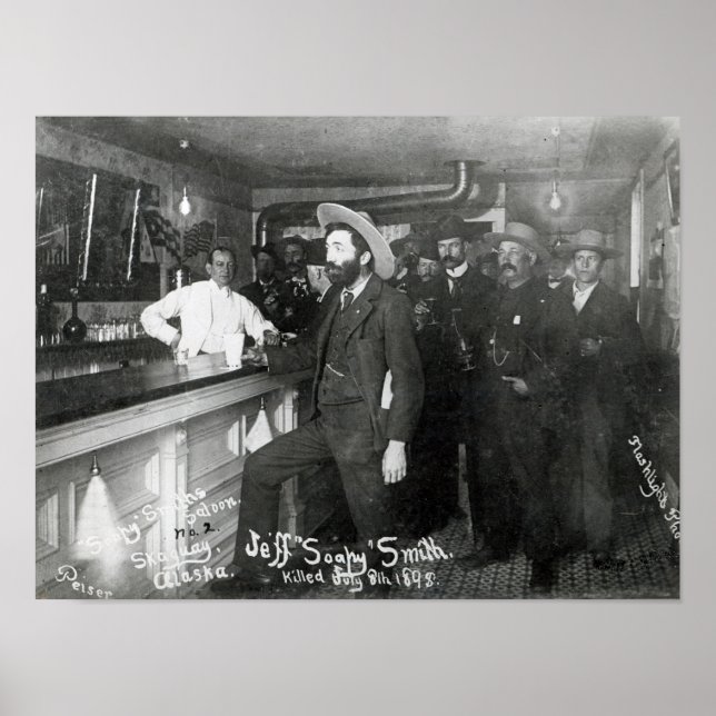 Soapy Smith's Saloon Bar Poster (Front)