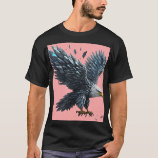 Soar Above: Crystal Eagle T-Shirt