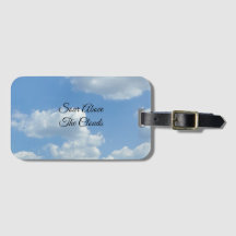 Soar Above The Clouds Reusable Luggage Tag