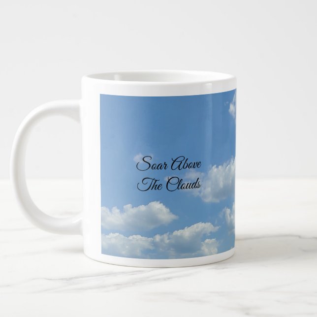 Soar Above The Clouds Speciality Coffee Mug (Left)