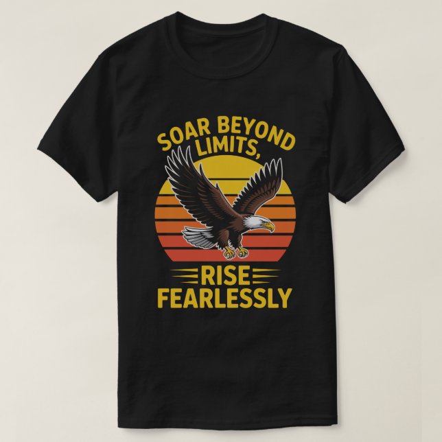 Soar Beyond Limits Eagle Tee (Design Front)