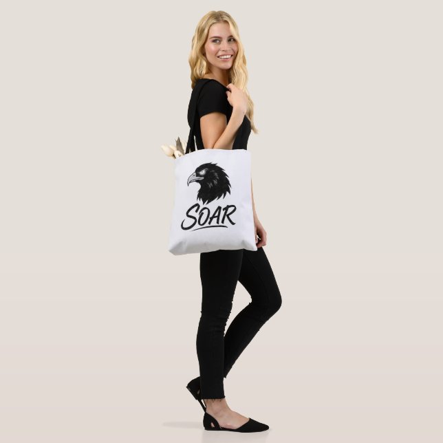SOAR Flight Spirit Tote Bag (On Model)