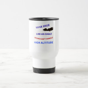 Soar High Like an Eagle Travel Mug