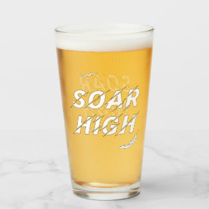 Soar High Self Motivation Love Positive Affirm Glass