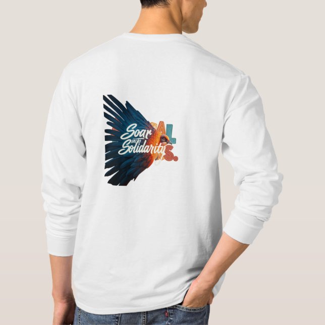 Soar into Solidarity T-Shirt (Back)