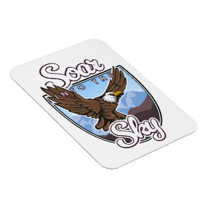 Soar into the Sky logo Magnet