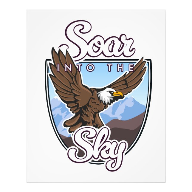 Soar into the Sky logo Photo Print (Front)