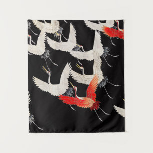 Soar! Japanese woodblock print. Tapestry