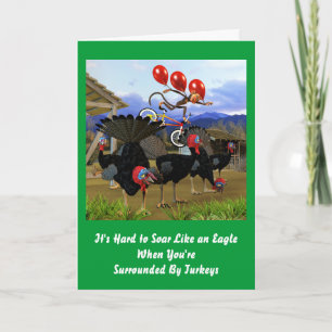 Soar Like an Eagle Birthday Card