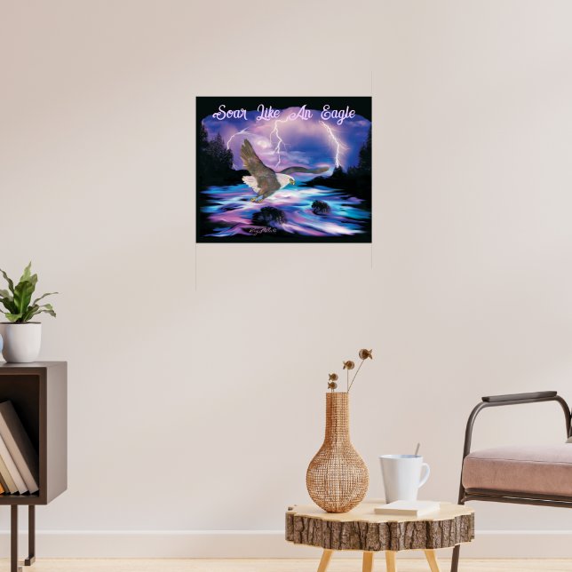 Soar Like An Eagle Poster (Living Room 3)