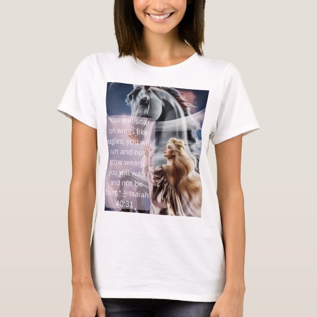 "Soar on Wings" Women's T-Shirt (Front)