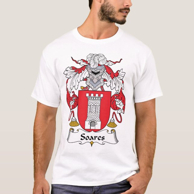 Soares Family Crest T-Shirt (Front)