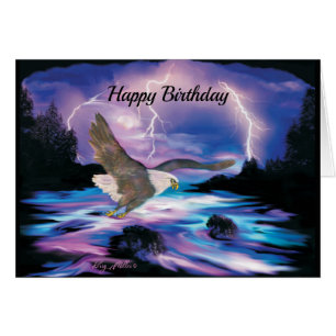 Soaring Bald Eagle