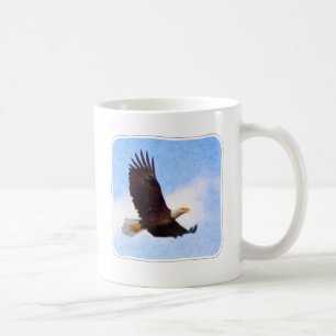 Soaring Bald Eagle Coffee Mug